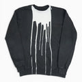 Rick Owens FW16 Mastodon bleach vomit sweatshirt