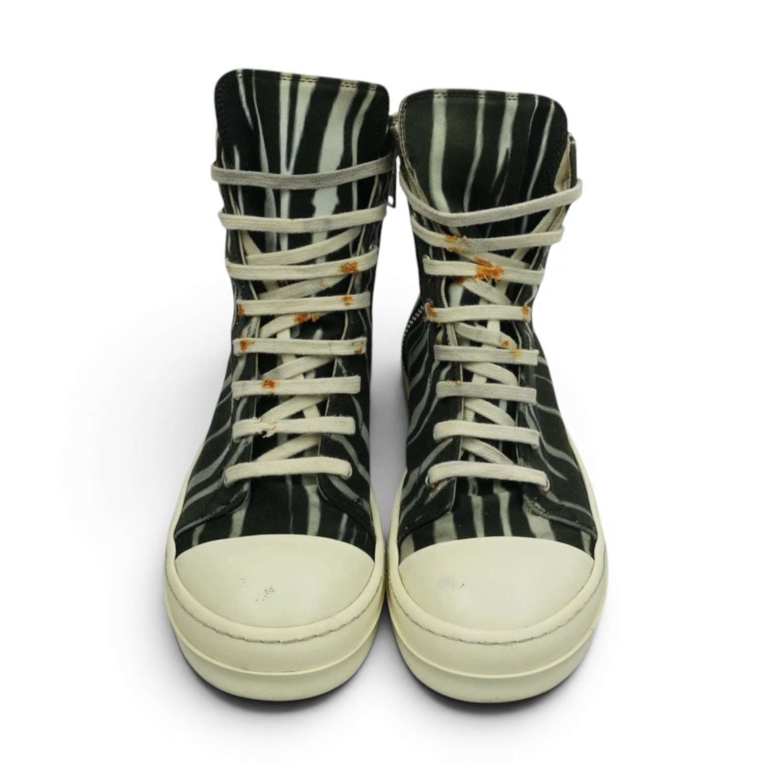 Rick Owens zebra ramones