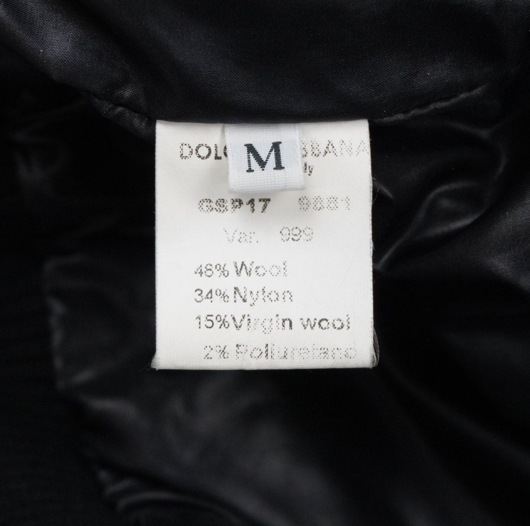 Dolce & Gabbana AW03 bondage bomber