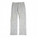 Dior AW03 “Luster” waxed white denim