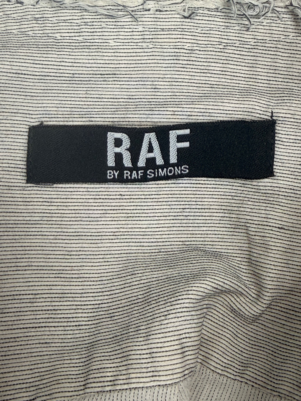 Raf By Raf Simons SS06 patches hooded shirt