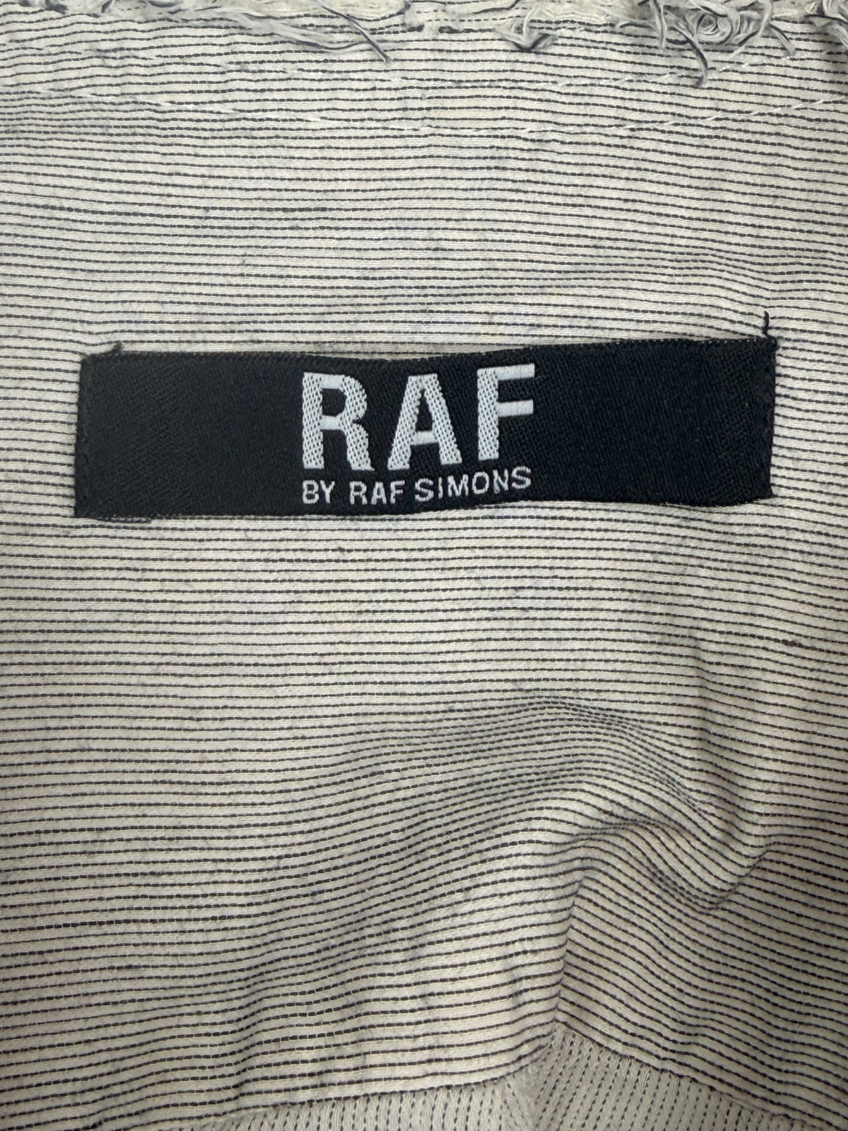 Raf By Raf Simons SS06 patches hooded shirt