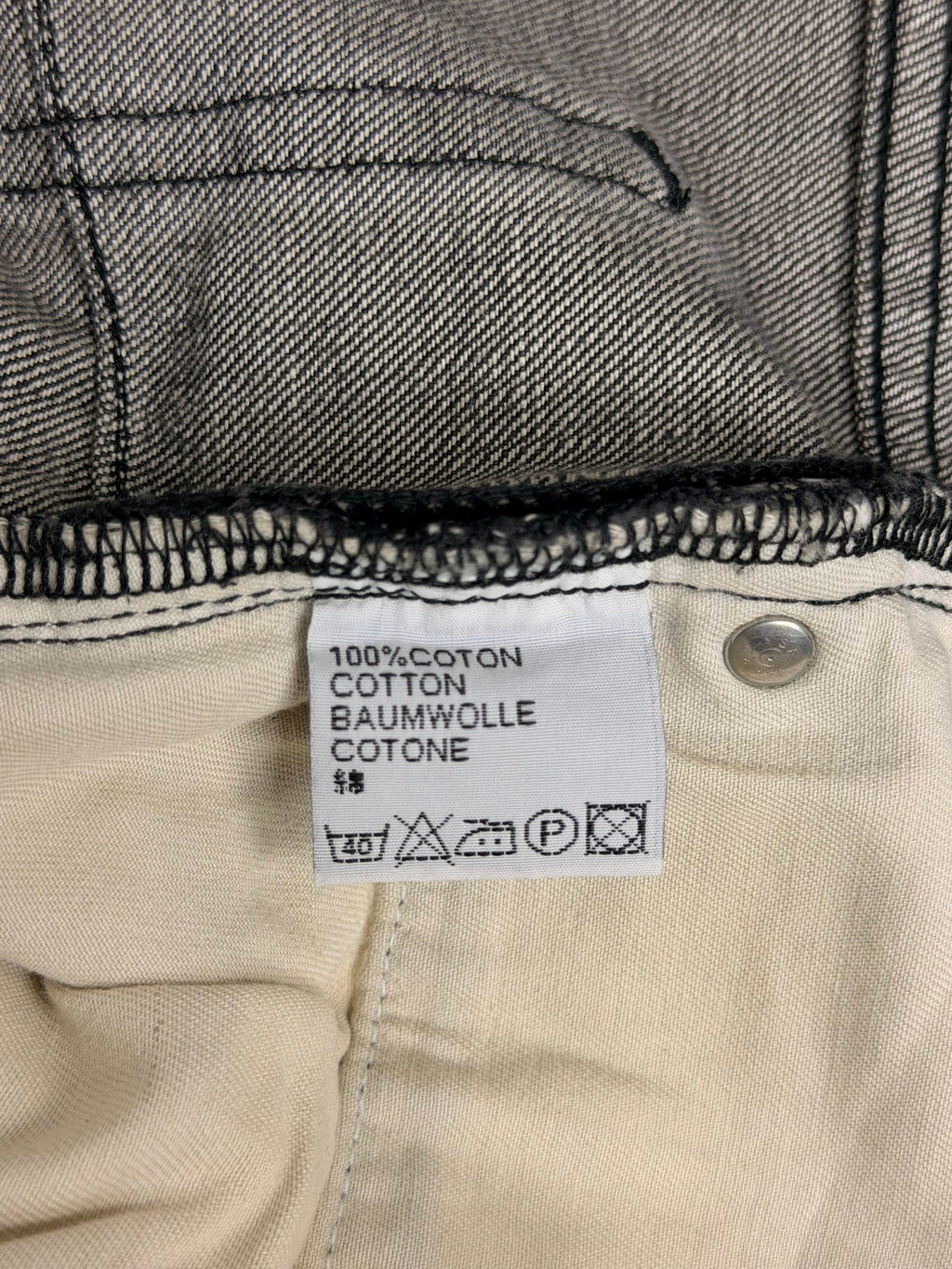 Dior AW05 In The Morning clawmark denim