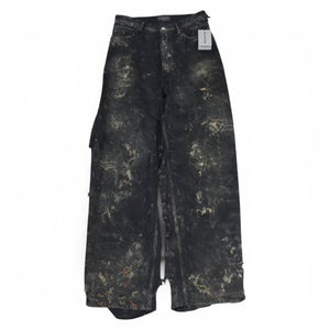 Balenciaga SS23 Mud Show super destroyed denim