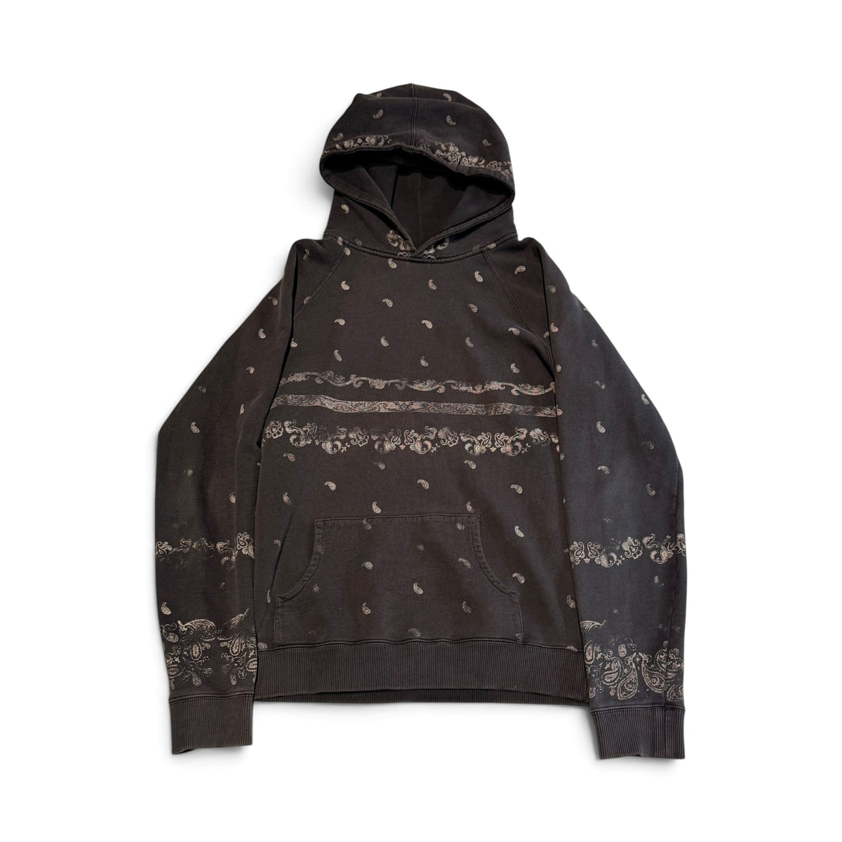 Saint Laurent SS19 Paisley Hoodie By Vaccarello