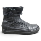 Kris Van Assche black multilaces