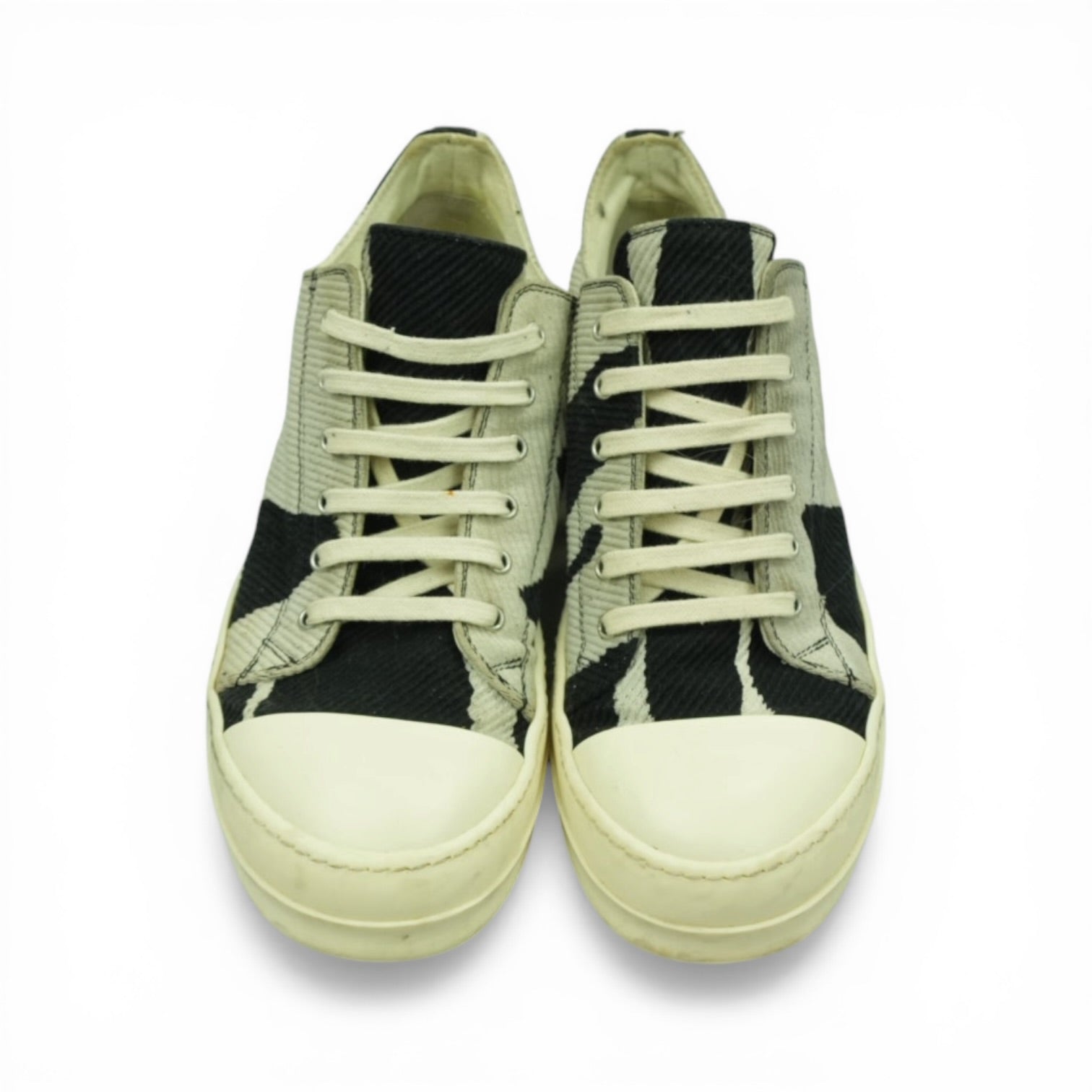 Rick Owens AW16 Mastodon bleach vomit ramones sneakers