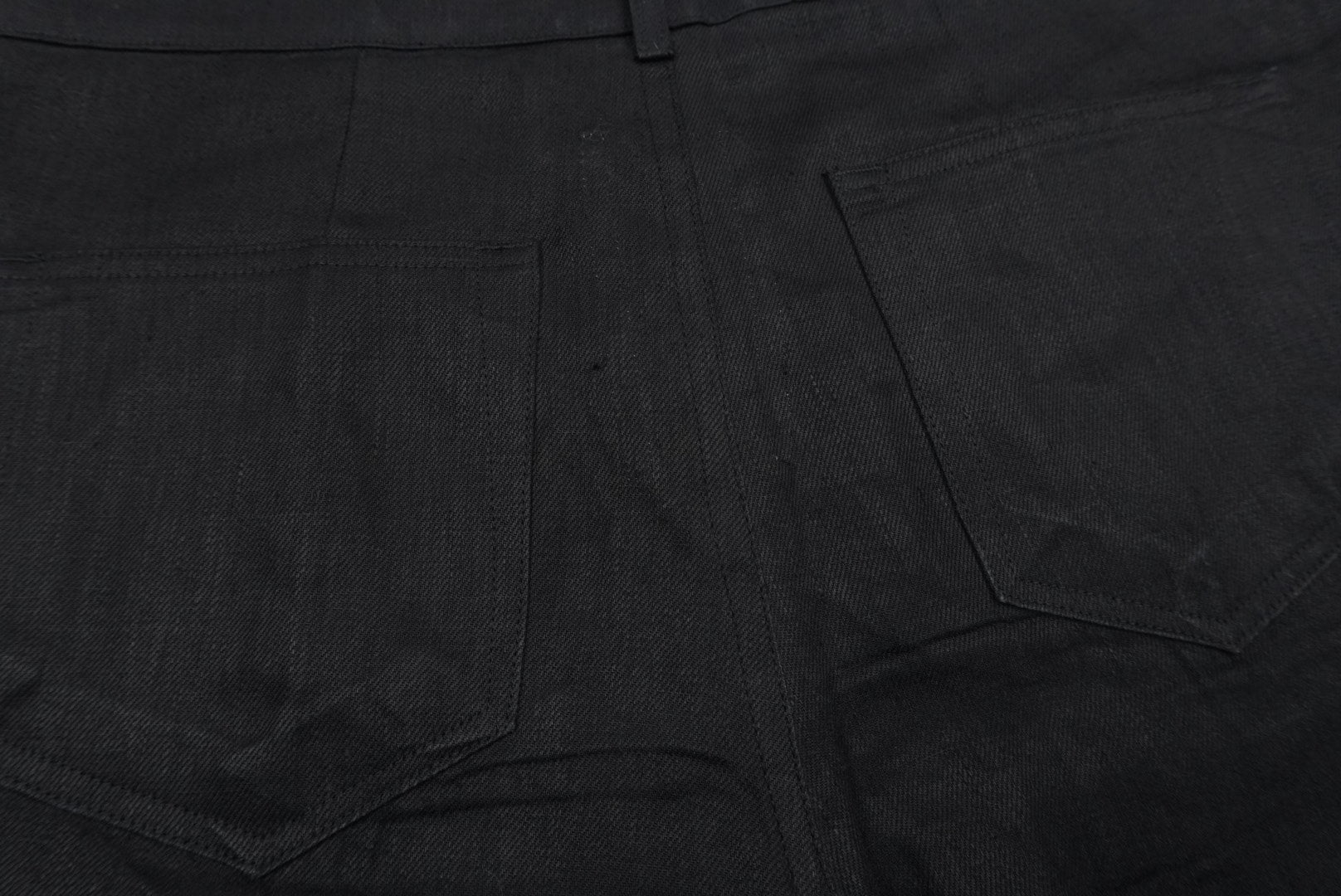 Rick Owens SS25 Hollywood waxed linen pants