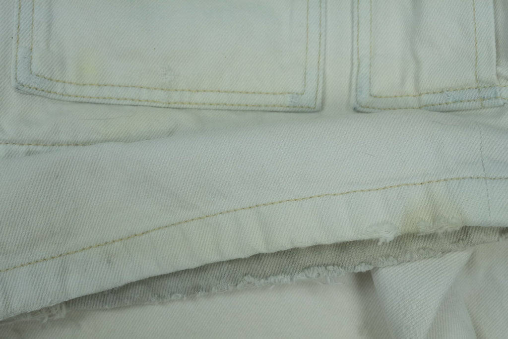 Balenciaga AW21 distressed white cargo