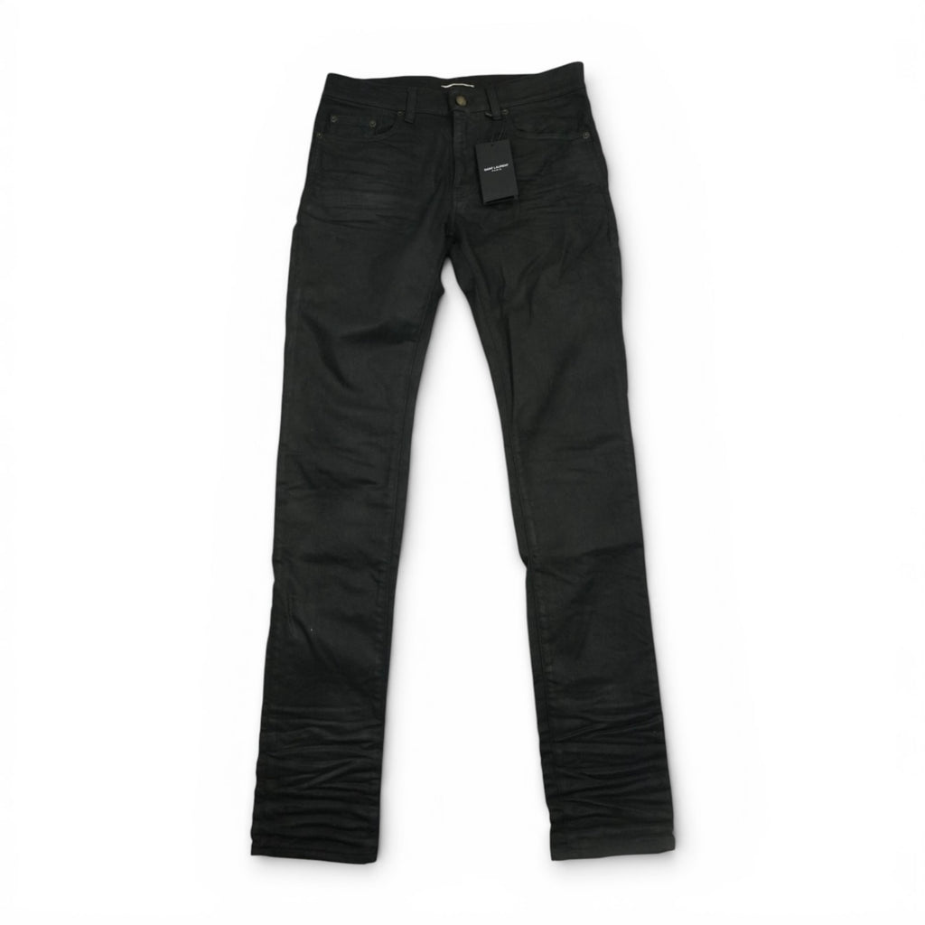 Saint Laurent 2021 waxed denim