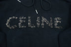 Celine SS22 Cosmic Cruiser safety pins hoodie